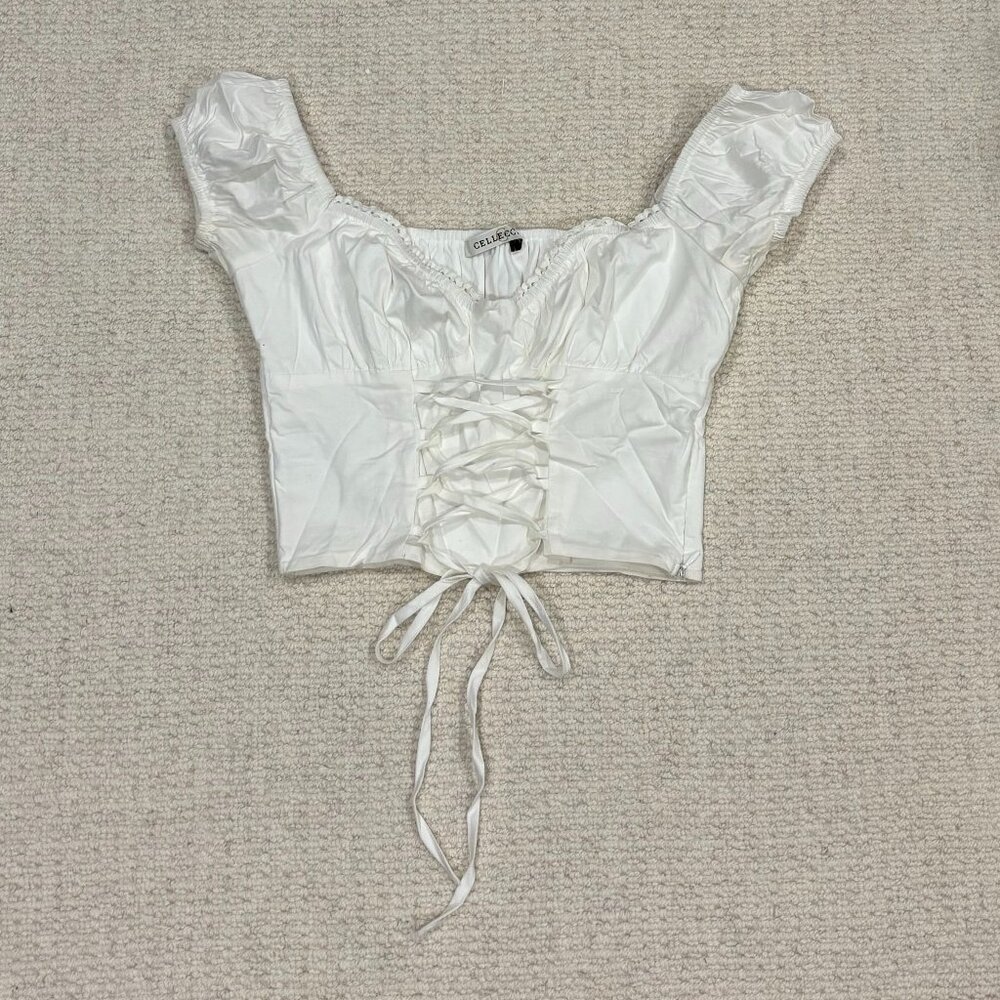 Cellecci lace up top